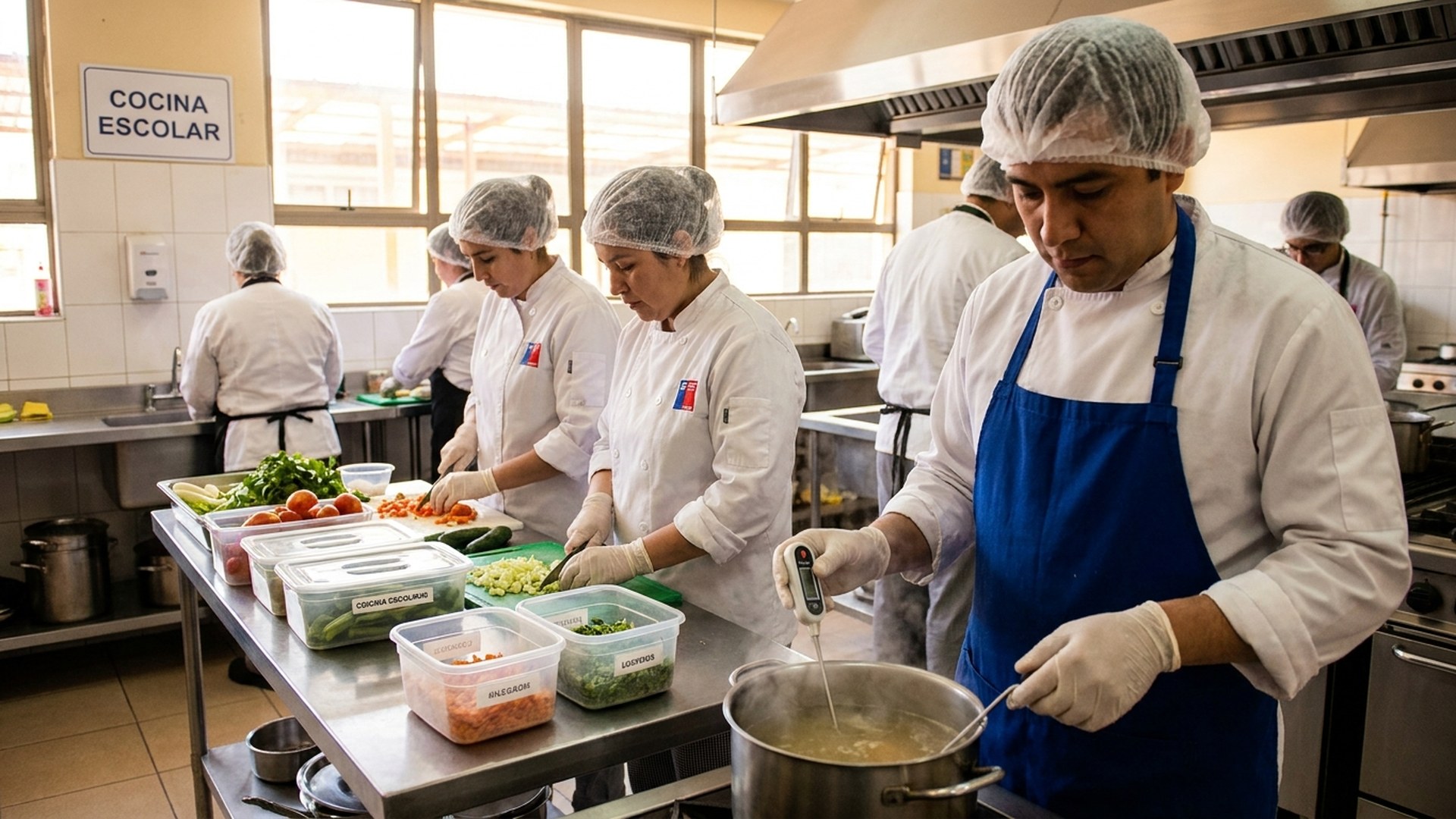 Inocuidad alimentaria en colegios: qué es HACCP y por qué exigirlo a tu casino